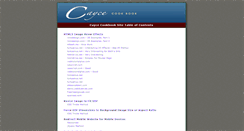 Desktop Screenshot of caycecookbook.com